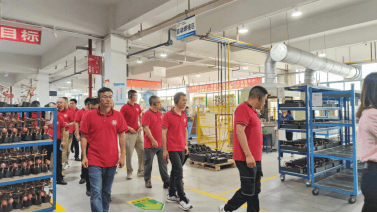 攜手并進，共繪未來——熱烈歡迎中山市江西商會企業家代表團蒞臨我司參觀交流